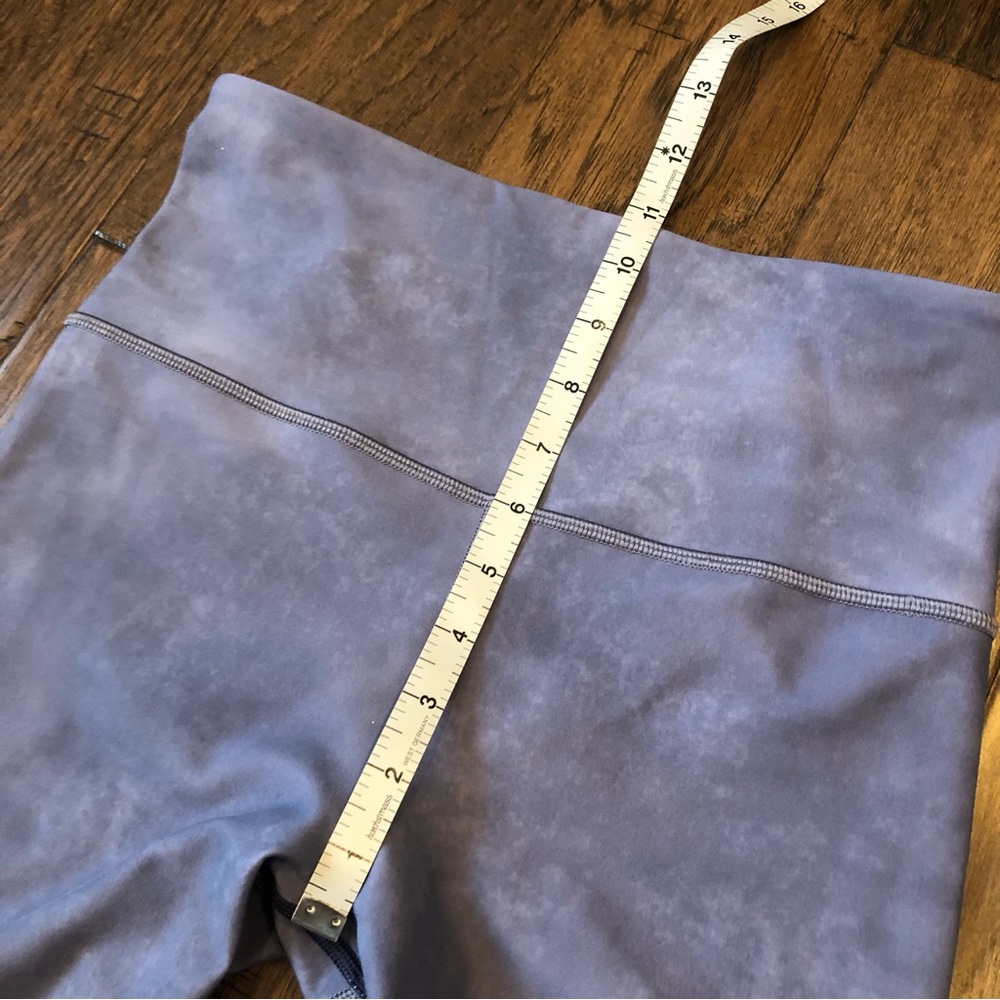EUC✨ ATHLETA women's small blue Elation 7/8 yoga Tights Tie Dye Watercolor - Picture 8 of 11